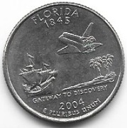 USA 25 cent 2004 D (okolicznościowa)
