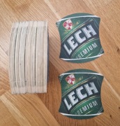 Podstawki piwne  - LECH 30 szt
