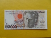 Brazylia 50000 Cruzeiros 1991-1993 Pick 234 UNC-