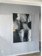 Obraz na płótnie akrylowy ręcznie malowany 100x150 cm 