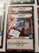 Star Wars Unlimited - LOF - ADI GALLIA (RARE) ! TANIO !!!