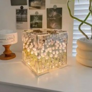 DIY 3D lampka nocna Tulipan zestaw kreatywny dla dziewczyn i par