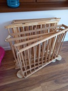 Kojec/zabezpieczenie dla dzieci - drewniany