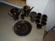 Ira Chodzież. Garnitur do ciasta + serwis kawowy