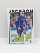 2024-25 TOPPS UEFA NICOLAS JACKSON KARTA CHELSEA FC PREMIER LEAGUE