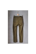 Jeansy dżinsy wysoki stan skinny khaki military green XS