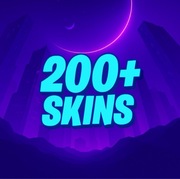 Konto Fortnite og 200 skin