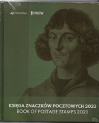 Księga znaczków pocztowych ze znaczkami czystymi z 2023 roku