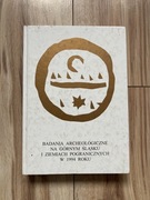 Badania archeologiczne na górnym Śląsku 1994 r.