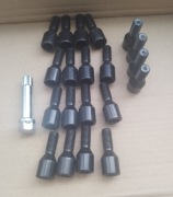 Śruby do kół BMW e46 M12X1,5 czarne