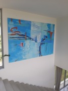 Obraz olej na płótnie abstrakcja 200x300