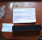 Metalowy wieszak na klucze 