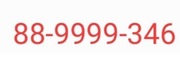 Zloty numer 88-9999-346