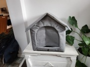 DUŻY OCIEPLANY DOMEK DLA MAŁEGO PSA KOTA CHŁODZĄCY NA LATO WODOSZCZELNY