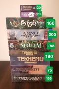 Wyprzedaż gier planszowych, m.in. Nucleum, anno 1800,  Dobry Rok, Tekhenu