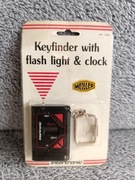 Lokalizator kluczy z zegarkiem i latarką