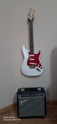 Gitara elektryczna Squier Stratocaster + wzmacniacz Fender Champion 20W
