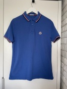 Koszulka polo Moncler M niebieska