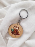 Breloczek "I'm a TEACHER, what's your superpower?"