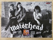 Motorhead - Duży plakat z 2023 r. - Format A2 (ok. 55 x 40 cm) - NOWY!