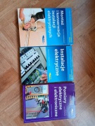 Instalacje elektryczne Pomiary Montaż Konserwacja komplet 3 książek 