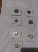 Monety Szwecja-srebro różne roczniki 