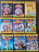 kolekcja filmów DVD z przygodami Toma i Jerry'ego.