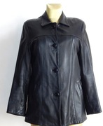 KURTKA ŻAKIETOWA PRZEJŚCIOWA 100 % SKÓRA 38/40