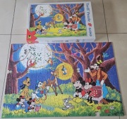 puzzle trefl 600 el. 600x400 lata 90 Myszka Miki Goofy Donald Disney