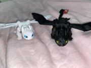 Jak wytresować smoka– szczerbatek/biała furia! <3 JEDNA FIGURKA