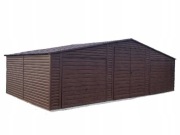 Garaż blaszany 12x7 - Brama 3.00 profil ocynk Premium