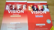Life Vision  prew- intermediate A2/B1 komplet ćwiczenia +podręcznik