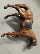 Koń z tworzywa sztucznego wysokość 32,dł,35cm