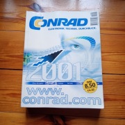 Katalog elektroniki CONRAD 2001 Unikat Vintage!
