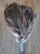 Nowa miotła miotełka do kurzu ze strusich piór  