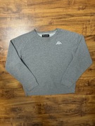 Szara bawełniana prosta bluza z bawełny Kappa rozmiar L