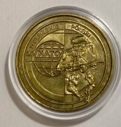 2 ZŁ 1999 Wstąpienie Polski do NATO moneta kapsel