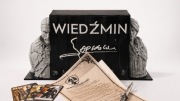 Podpórki do książek Wiedźmin | Geralt Ciri | bookendy przez uczonych zwane.