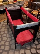 Łóżeczko turystyczne Hauck 64,5 x 124,5 cm czerwony