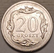 20 gr groszy 2001 r. - ładne
