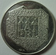 200 zł srebrna moneta XXX LAT PRL - tzw. Mapka