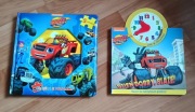 Zestaw 2 książki Blaze i Megamaszyny książka z puzzlami Jak w zegarku