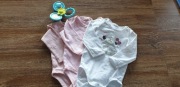 Body 7szt+koszulka +getry 3-6m 
