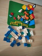 Lego duplo zoo podstawka klocki zwierzęta