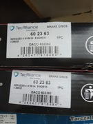 Tarcza hamulcowa Daco 602363 DACO Germany komplet  2szt