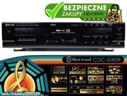 Zmieniarka na 5 płyt CD Sherwood CDC-5080R Dual DAC 1-bit Odtwarzacz 