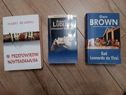 Książki Różne Nostradamusa, Bournea, Dan Brown Kod Leonarda da Vinci 