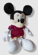 Globo Pelucky Myszka Minnie maskotka w cekinowej sukience 44cm