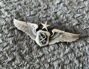 Przypinka - USAF - Senior Flight Surgeon Badge with Astronaut Device (Full)