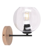 Kinkiet Flavia z kloszem